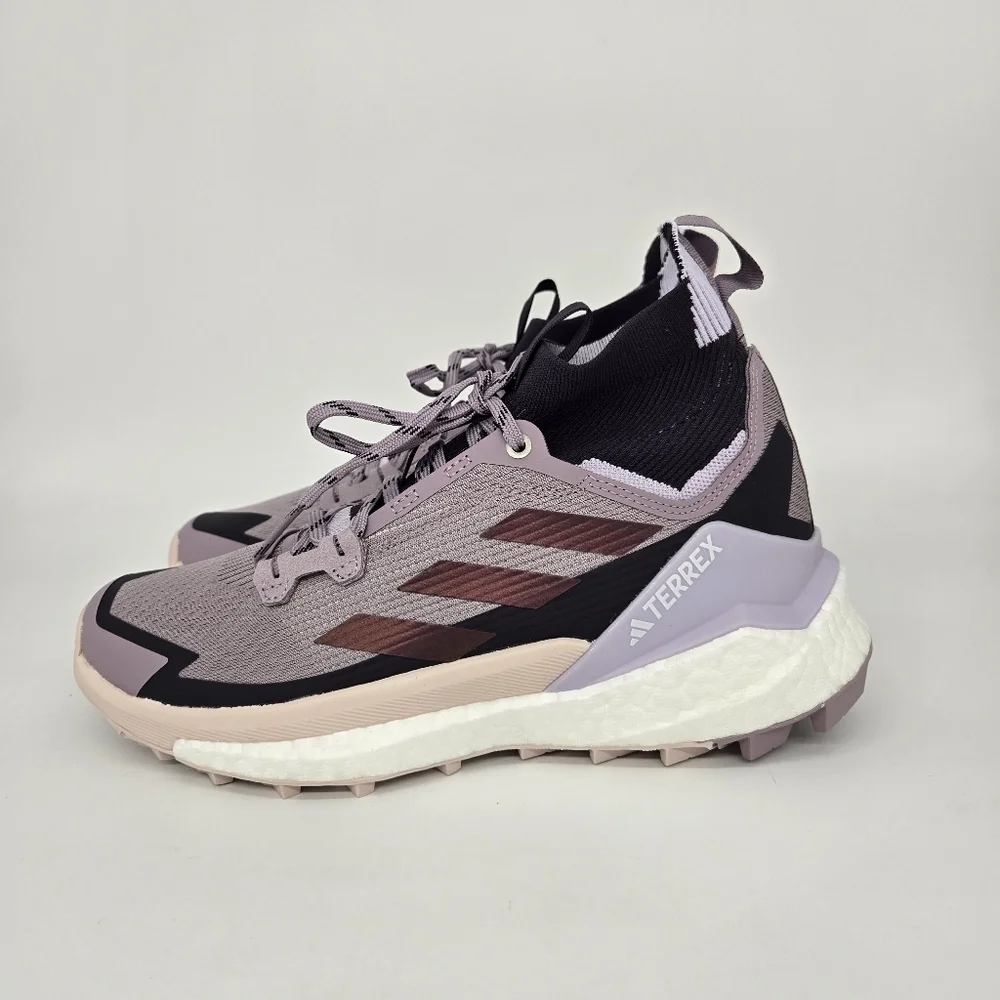 New adidas Terrex Free Hiker 2.0 Preloved Fig Women's Trail Running Shoes Size 8